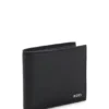 Brieftasche mit silberfolienbedrucktem Logo