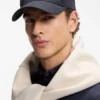 Cap mit strukturiertem Logo aus Baumwolltwill