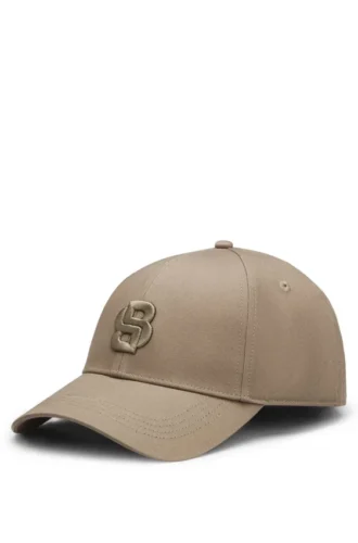 Caps aus Baumwolltwill mit gesticktem Double-B-Monogramm Caps aus Baumwolltwill mit gesticktem Double-B-Monogramm
