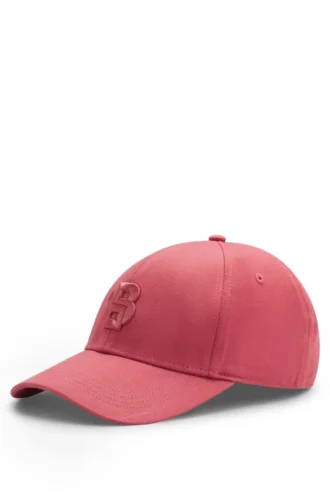 Caps aus Baumwolltwill mit gesticktem Double-B-Monogramm