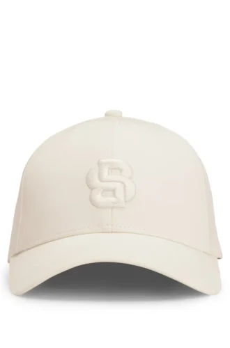 Caps aus Baumwolltwill mit gesticktem Double-B-Monogramm