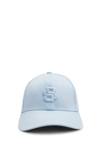 Caps aus Baumwolltwill mit gesticktem Double-B-Monogramm