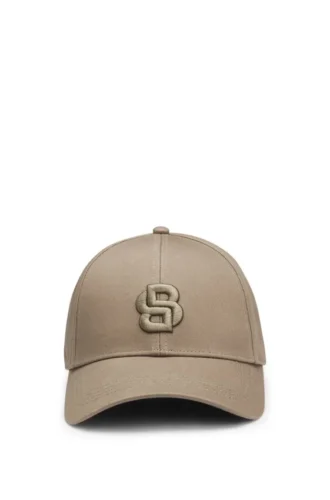 Caps aus Baumwolltwill mit gesticktem Double-B-Monogramm Caps aus Baumwolltwill mit gesticktem Double-B-Monogramm