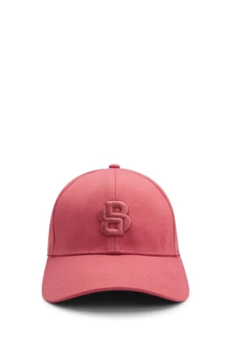 Caps aus Baumwolltwill mit gesticktem Double-B-Monogramm