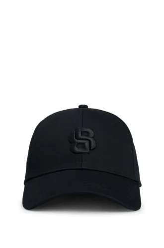 Caps aus Baumwolltwill mit gesticktem Double-B-Monogramm