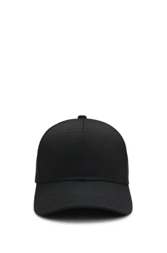 Caps mit durchgehendem Logo-Jacquard