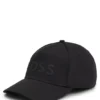 Caps mit tonigem Logo aus Mesh-Piqué