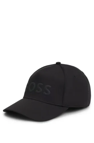 Caps mit tonigem Logo aus Mesh-Piqué