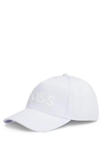 Caps mit tonigem Logo aus Mesh-Piqué