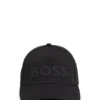 Caps mit tonigem Logo aus Mesh-Piqué