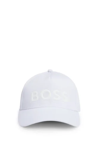 Caps mit tonigem Logo aus Mesh-Piqué