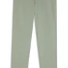 Chinos in Tapered-Fit aus strukturierter Baumwolle