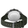 Chronographenuhr mit Silikonarmband mit Markenlogo