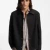 Coach-Jacke aus doppelseitigem Baumwollstoff