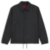 Coach-Jacke in Regular-Fit aus einer Wollmischung