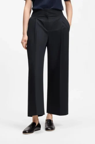 Culotte in Relaxed-Fit aus Stretch-Baumwolle
