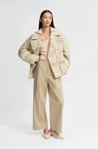 Culotte in Relaxed-Fit aus Stretch-Baumwolle
