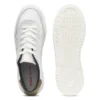 Cupsole-Sneaker mit goldbedrucktem Logo