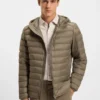 Daunenjacke mit wasserabweisender Ausrüstung
