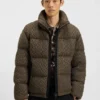Daunenjacke mit Zopfmuster Daunenjacke mit Zopfmuster