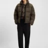 Daunenjacke mit Zopfmuster Daunenjacke mit Zopfmuster