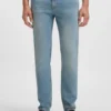 Delaware Slim-Fit-Jeans aus blauem Comfort-Stretch-Denim Delaware Slim-Fit-Jeans aus blauem Comfort-Stretch-Denim