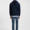 Delaware Slim-Fit-Jeans aus blauem Comfort-Stretch-Denim