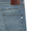 Delaware Slim-Fit-Jeans aus blauem Comfort-Stretch-Denim