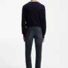 Delaware Slim-Fit-Jeans aus blauem Denim mit mechanischem Stretch