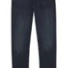 Delaware Slim-Fit-Jeans aus blauem Denim mit mechanischem Stretch