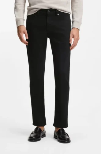 Delaware Slim-Fit-Jeans aus Stay-Black-Comfort-Stretch-Denim