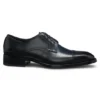 Derby-Schuhe aus Leder mit Brogue-Details