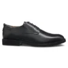 Derby-Schuhe aus Leder mit geprägtem Logo
