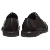 Derby-Schuhe aus Leder mit geprägtem Logo