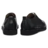 Derby-Schuhe aus Leder mit geprägtem Logo