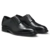 Derby-Schuhe mit Zehenkappe aus Leder