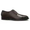 Derby-Schuhe mit Zehenkappe aus Leder