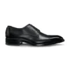 Derby-Schuhe mit Zehenkappe aus Leder