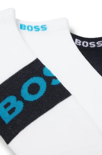 Dreierpack Socken aus Baumwollmischung in Knöchellänge