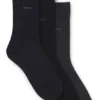 Dreierpack Socken aus Baumwollmischung in normaler Länge