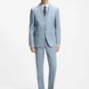Dreiteiliger Anzug in Extra-Slim-Fit