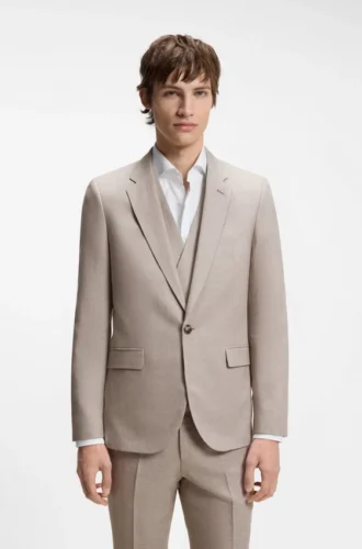 Dreiteiliger Anzug in Extra-Slim-Fit