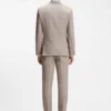 Dreiteiliger Anzug in Extra-Slim-Fit