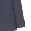 Dreiteiliger Slim-Fit-Anzug mit Weste mit Reißverschluss