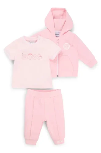 Dreiteiliger Trainingsanzug für Babys in Geschenkverpackung