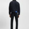 Dunkelblaue Jeans in Extra-Slim-Fit aus Stretch-Denim