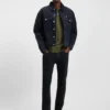 Dunkelblaue Jeans in Extra-Slim-Fit aus Stretch-Denim