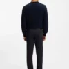 Dunkelblaue Slim-Fit-Jeans „Delaware“ aus Soft-Motion-Denim