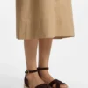 Espadrilles aus Wildleder mit Double-B-Monogramm
