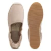 Espadrilles aus Wildleder mit Jute-Zwischensohle